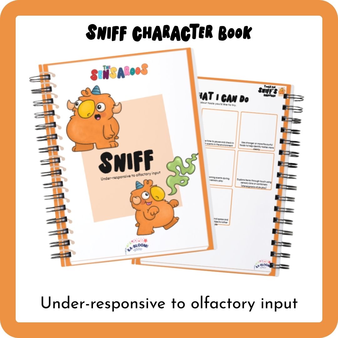 Sniff Character Activity Book