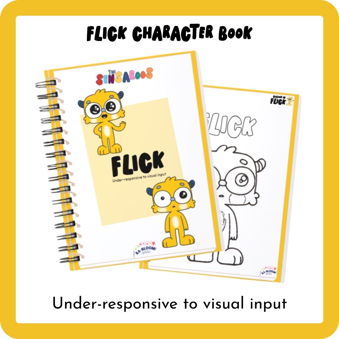 Flick Character Activity Book