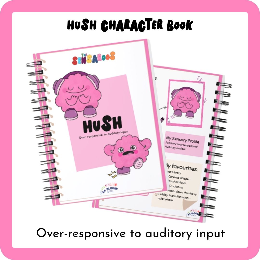 Hush Character Activity Book