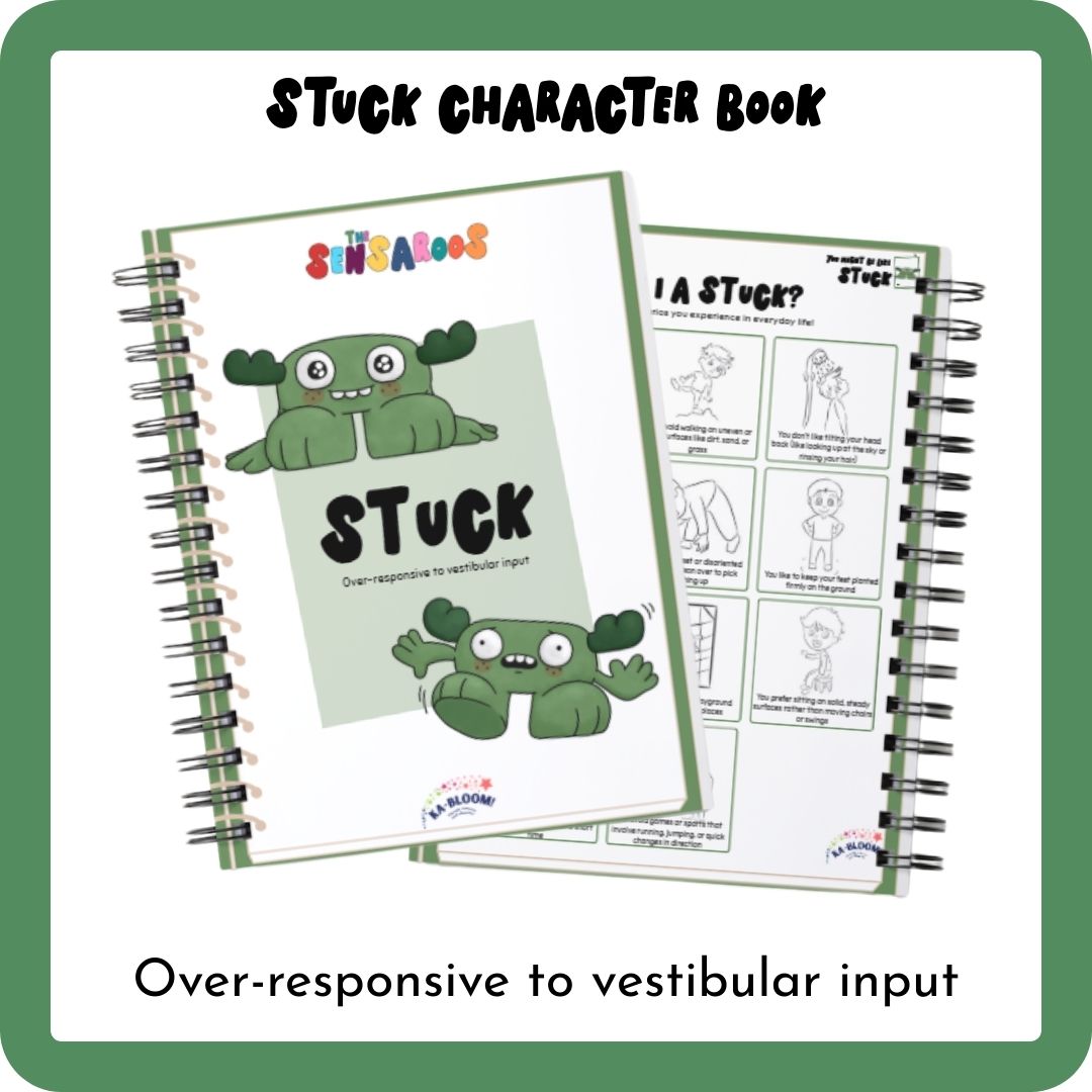 Stuck Character Activity Book