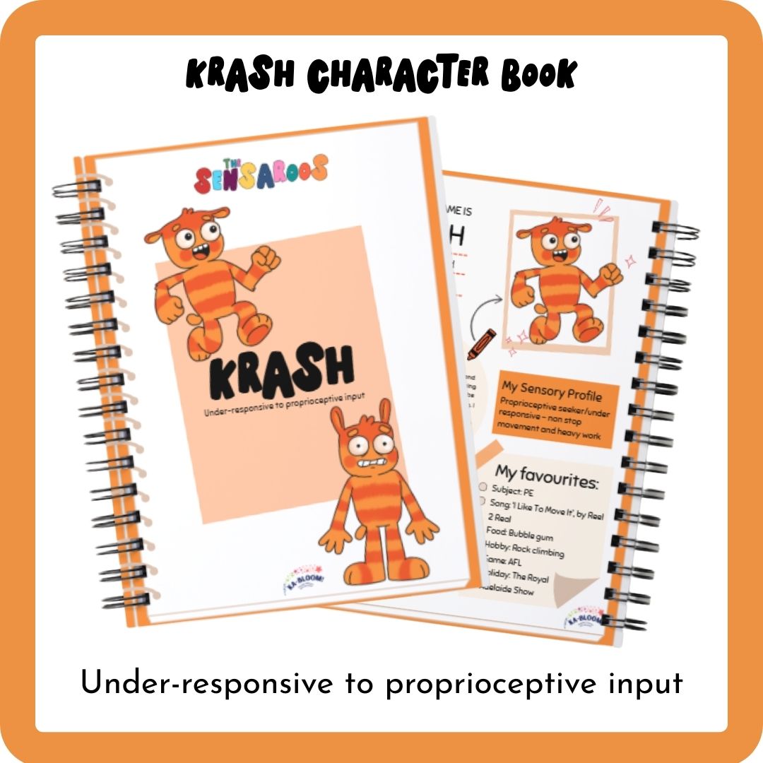 Krash Character Activity Book