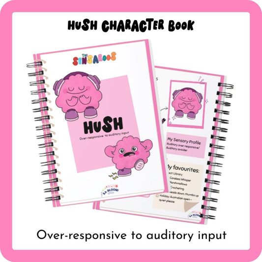 Hush Character Activity Book