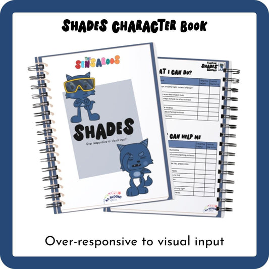 Shades Character Activity Book