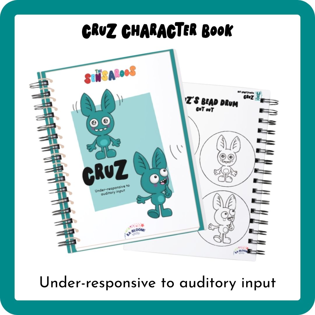 Cruz Character Activity Book