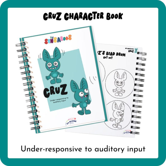 Cruz Character Activity Book
