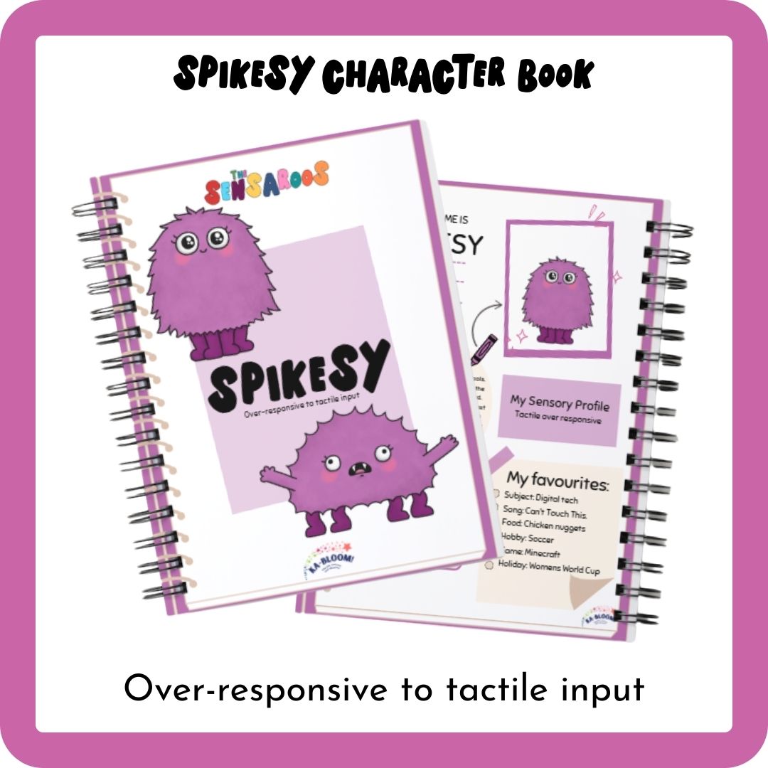 Spikesy Character Activity Book