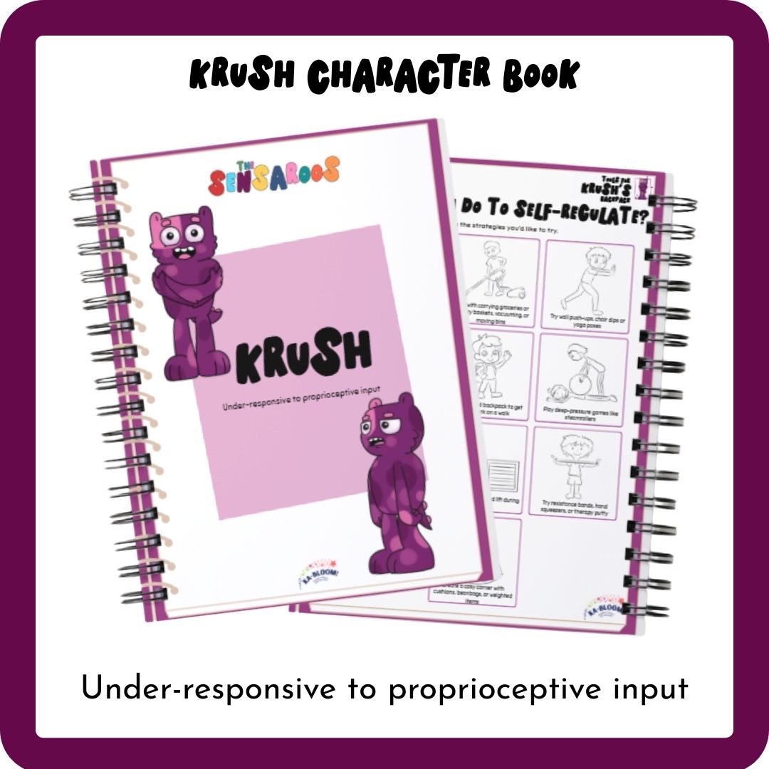 Krush Character Activity Book